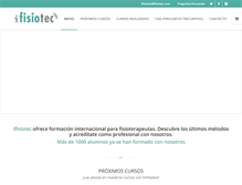 Tablet Screenshot of ifisiotec.com